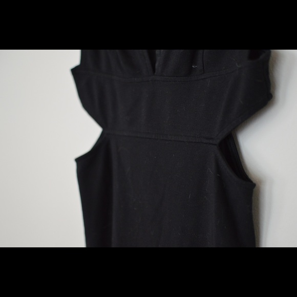 UO Black Cutout Dress - Picture 2 of 2